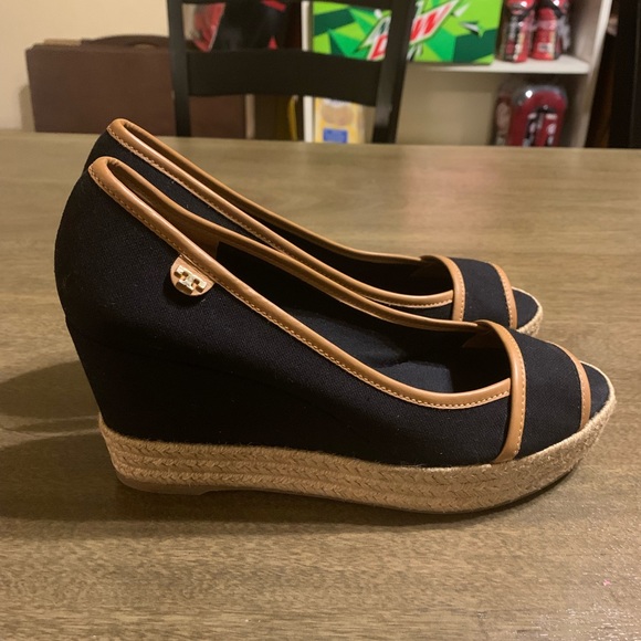 Tory Burch Espadrille Wedges - Picture 7 of 12